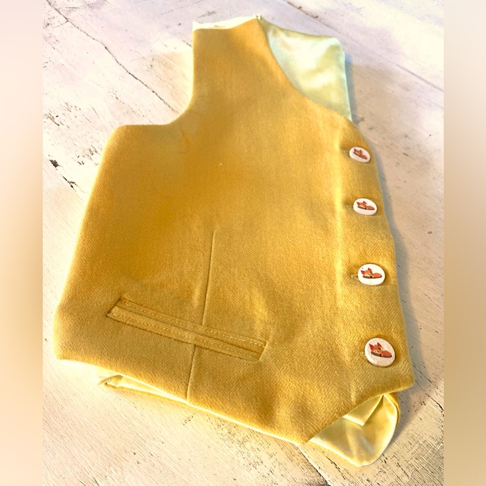 COPY - Canary Vest Children Size 10 Foxhunting